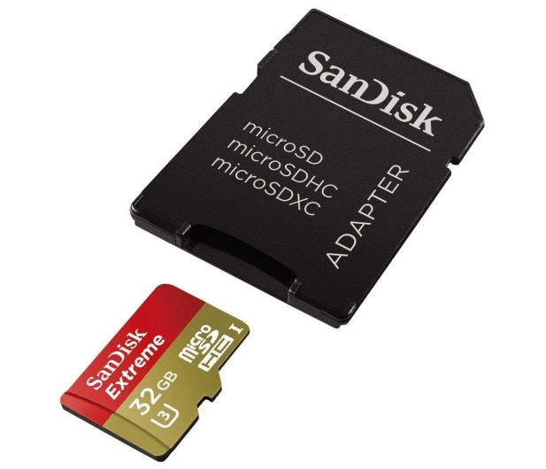 Sandisk 32GB microSDHC Extreme UHS-I 90MB/s+adapter SD - 258595 - zdjęcie 3